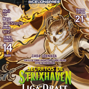 Inscripción LIGA DRAFT MAGIC: SECRETOS DE STRIXHAVEN