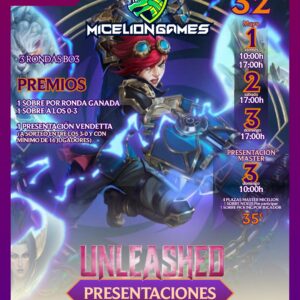 Inscripción PRESENTACIÓN UNLEASHED S-17:00
