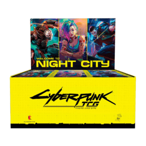 Booster Box Display (24 sobres) Welcome to Night City – Cyberpunk TCG