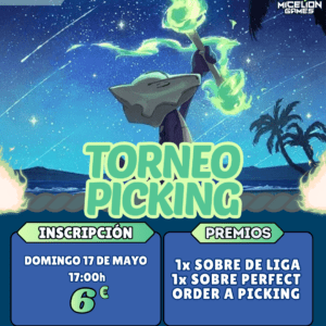 Inscripción POKEMON TCG PICKING MICELION
