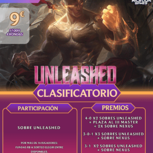 Inscripción Riftbound Clasificatorio III Master