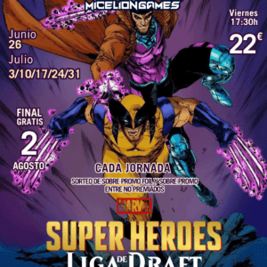 Inscripción LIGA DRAFT MAGIC: Marvel Super Héroes