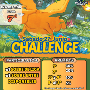 Inscripción POKÉMON Challenge junio