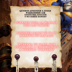 Learn to Play Warhammer 40.000 Undécima edición