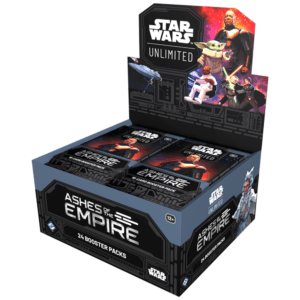 Star Wars Unlimited: Ashes of the Empire – Booster Display Box (24 Packs) | Eng