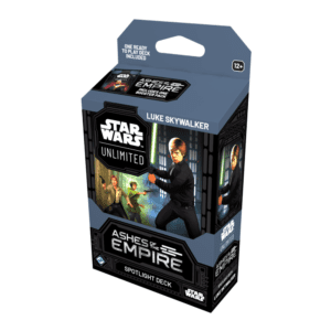 Star Wars Unlimited Ashes of the Empire – Mazo Spotlight Luke Skywalker
