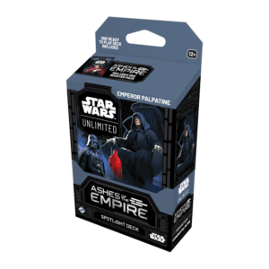 Star Wars Unlimited Ashes of the Empire – Mazo Spotlight Emperador Palpatine