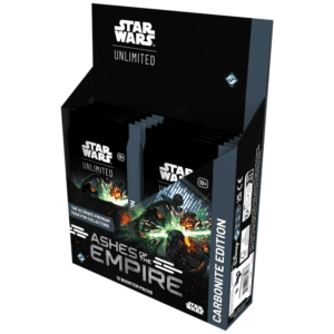 Star Wars Unlimited Ashes of the Empire Carbonite Booster Display