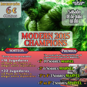 Torneo Modern 2015 Julio
