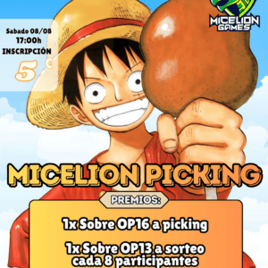 Inscripción picking One Piece