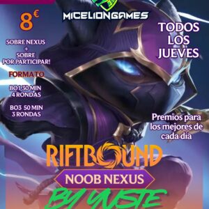 Inscripción Noob Nexus Night by Yuste Vendetta