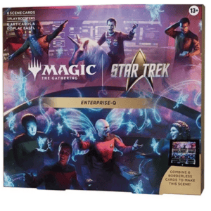 Magic: The Gathering Star Trek Scene Box Enterprise Q Inglés