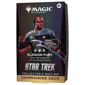 Klingon Fury Commander Deck Collector's Edition | MTG Star Trek