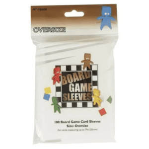 Fundas Protectoras para Cartas Oversize 79x120mm - Pack 100 uds. Board Game Sleeves AT-10408