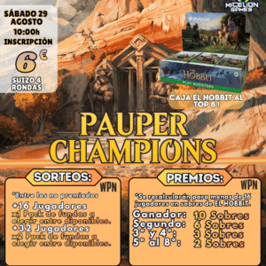 Torneo Pauper Champions  Agosto