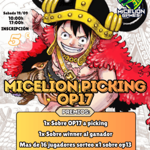 Inscripción picking One Piece op17 5€ 17:00