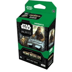 Star Wars Unlimited Homeworlds Chewbacca Spotlight Deck