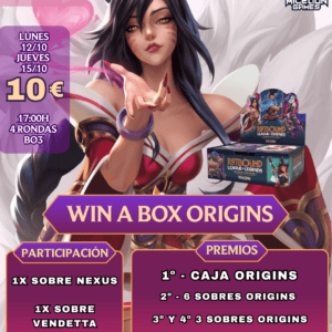 Win a box ORIGINS lunes