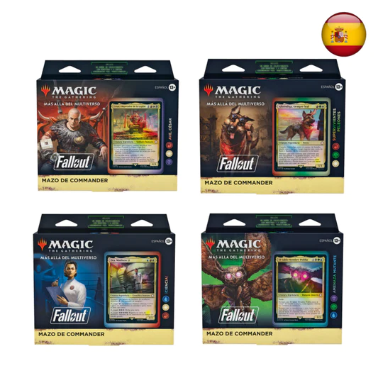 Magic Universes Beyond FALLOUT - Set de mazos de Commander (Español)