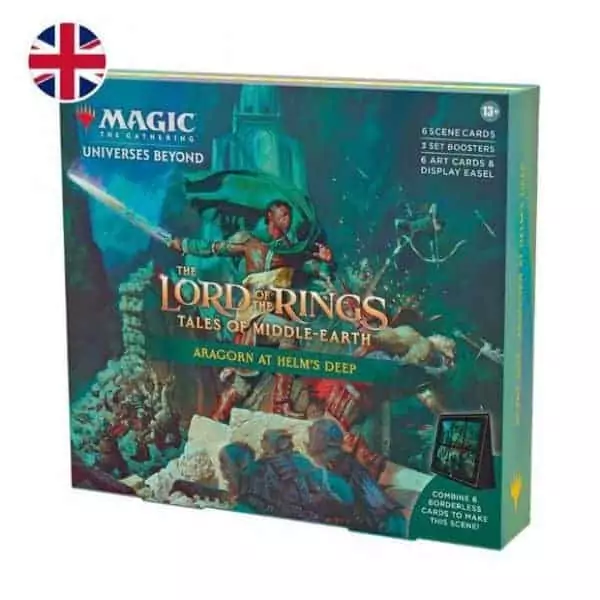 Scene box holiday: Aragorn at Helm’s deep – Lord of the Rings (Inglés)