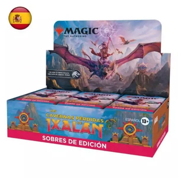 Caja sobres de edición Lost Caverns of Ixalan (Español)