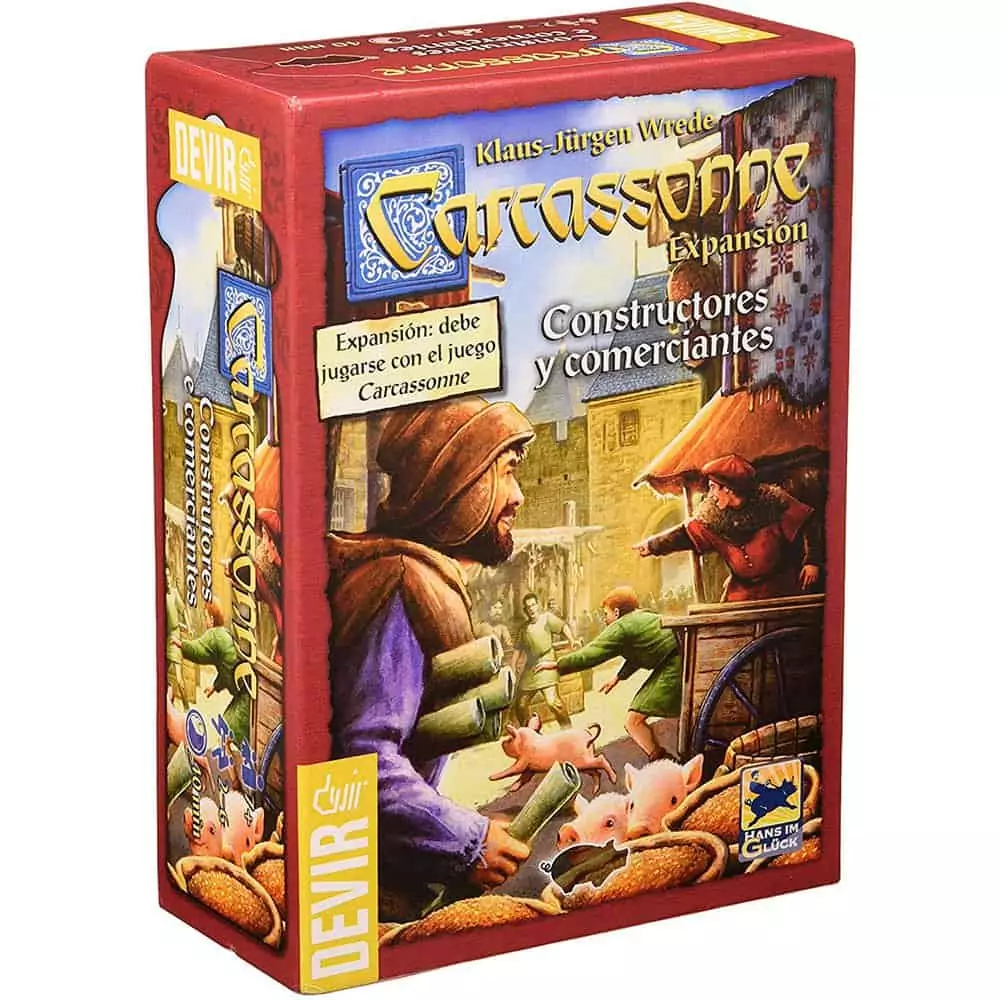 CARCASSONNE: Constructores y Comerciantes