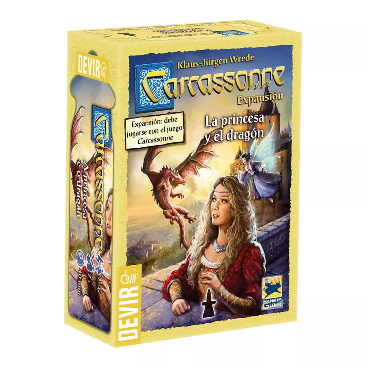 CARCASSONNE: La Princesa y el Dragón