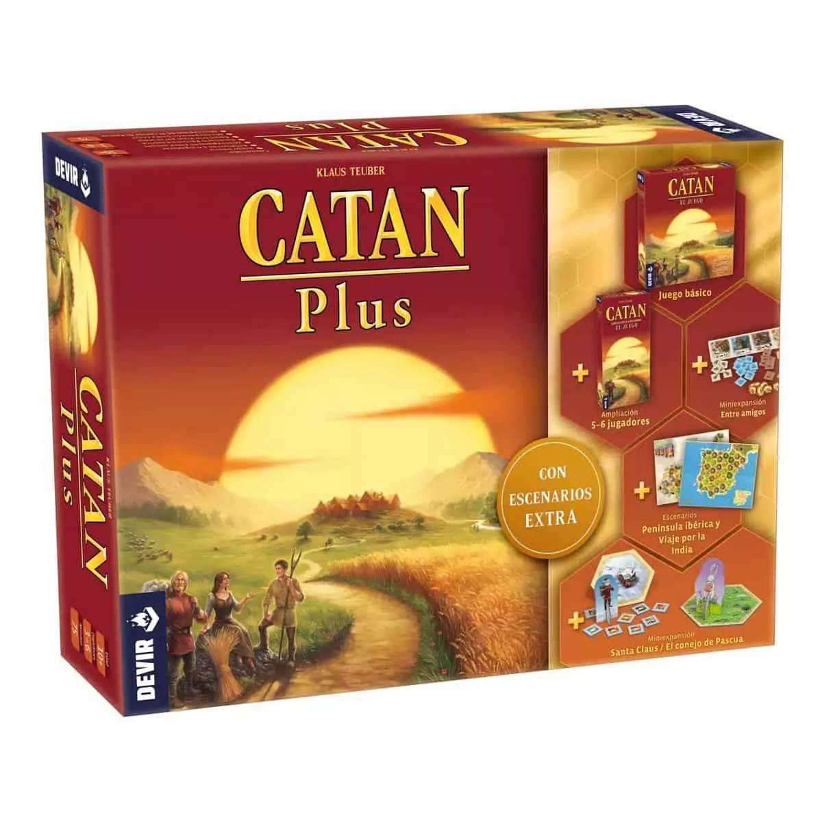 comprar Juego de Mesa Catan Plus