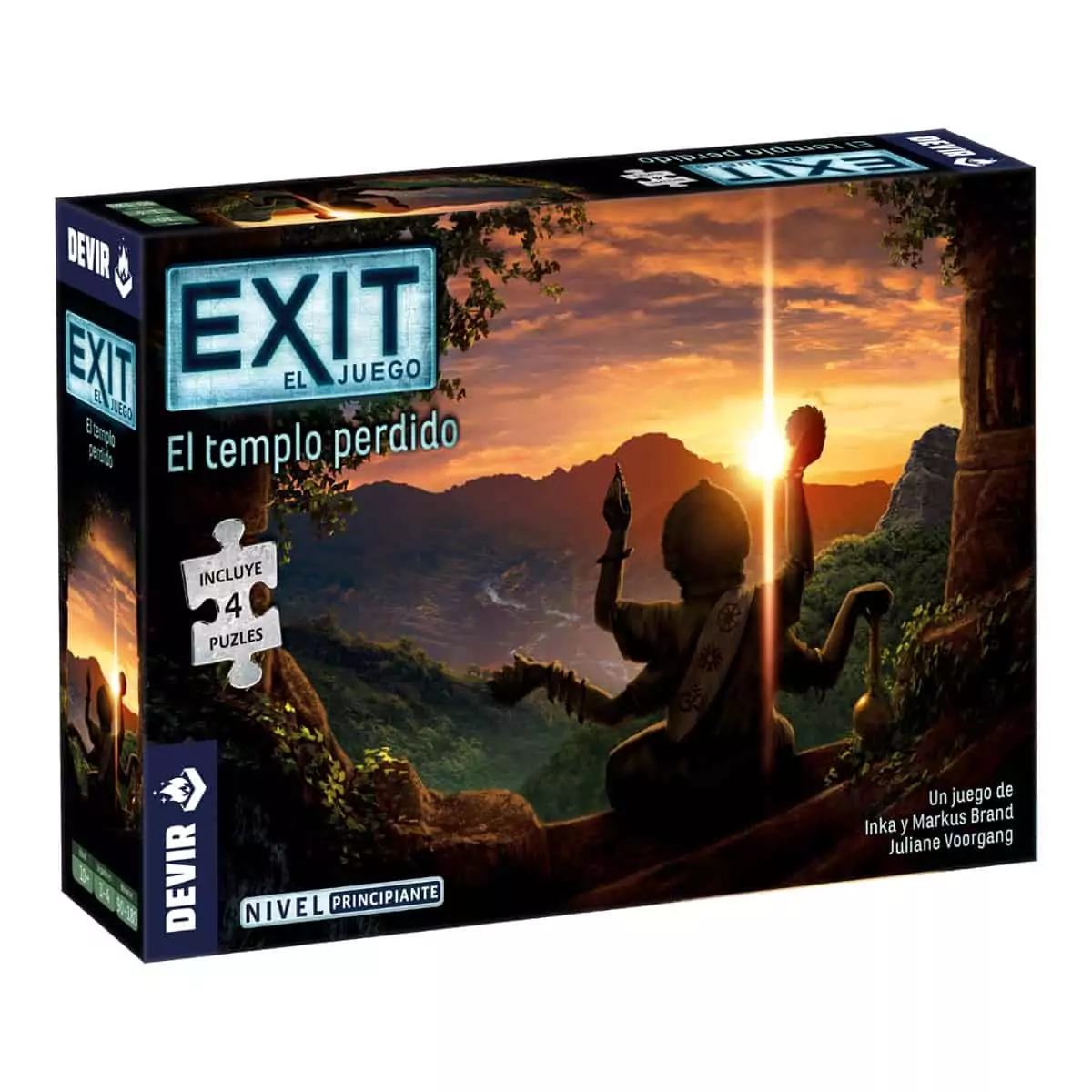 juego de mesa EXIT Puzzle: El templo perdido