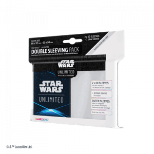Star Wars Unlimited: Art sleeves Double Space Blue