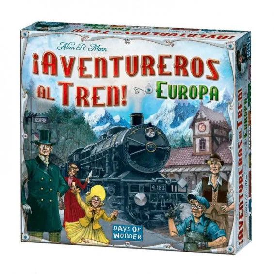 Juego de mesa Aventureros al tren Europa