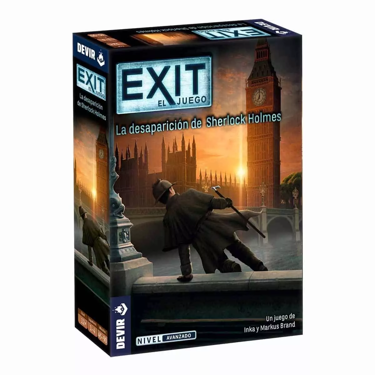 Juego de mesa EXIT: La desaparición de Sherlock Holmes