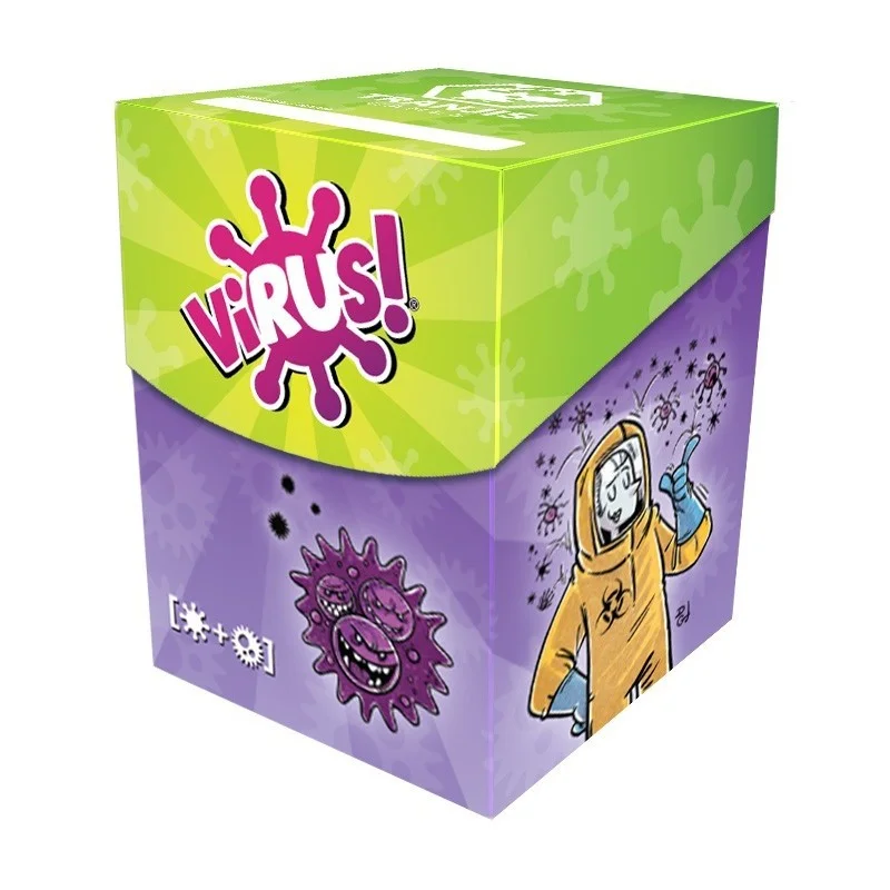 Virus Deck Box para almacenar tus cartas