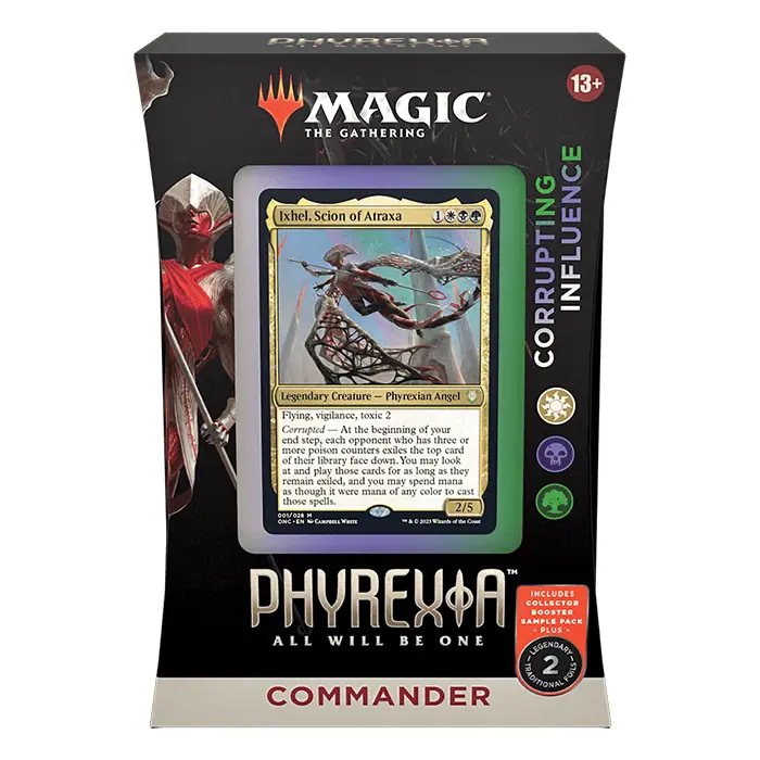 Phyrexia Commander Deck: Corrupting Influence (Inglés)