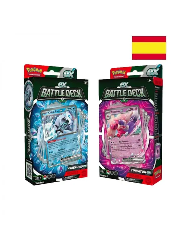 Pokemon TCG: Baraja Combate EX - Chien Pao/Tinkaton (Español)