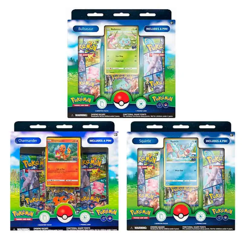 Pokémon TCG: Pokémon GO - Pin Box (Inglés)