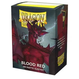 Dragon Shield - Fundas Standard Matte Blood Red (100 Fundas)
