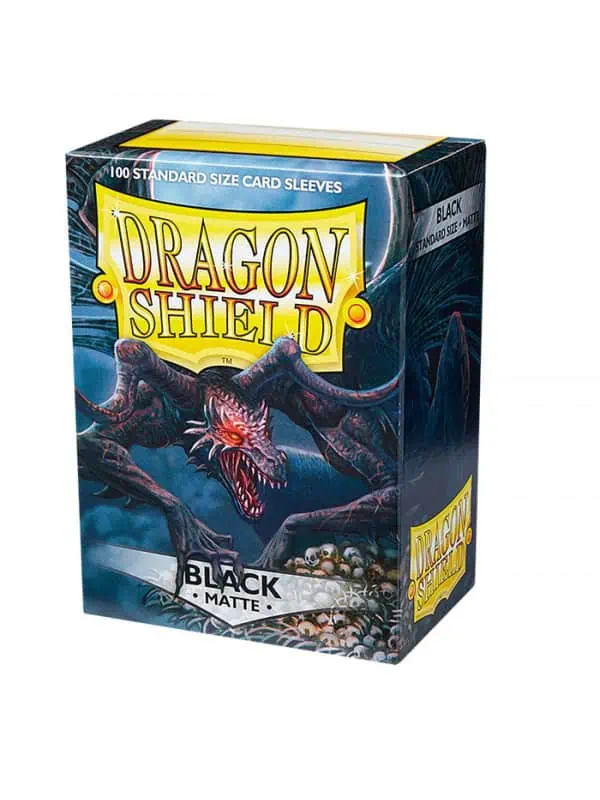 Dragon Shield - Fundas Standard Matte Negro (100 Fundas)