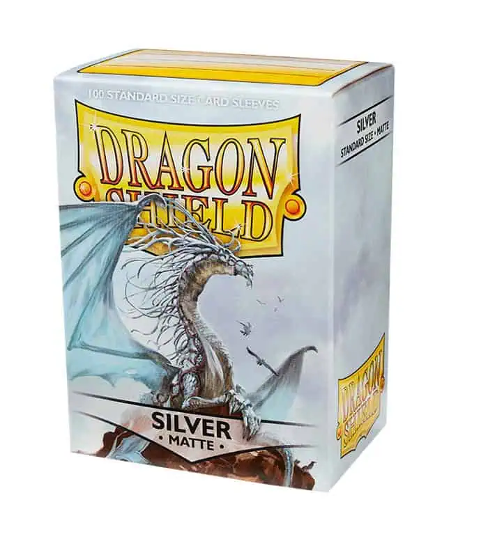 Dragon Shield - Fundas Standard Matte Silver (100 Fundas)