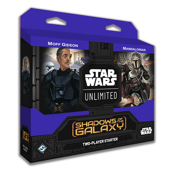 caja de inicio Star Wars Unlimited: Sombras de la Galaxia