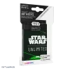 Star Wars Unlimited: Art sleeves Card Black Green