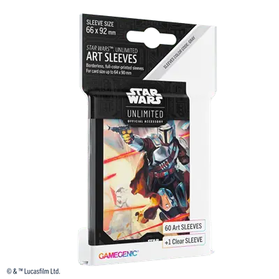 Star Wars Unlimited: Art sleeves Mandalorian