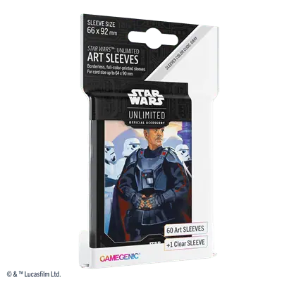 Star Wars Unlimited: Art sleeves Moff Gideon