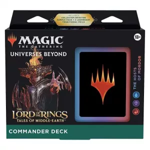 ESDLA Commander Deck: The Hosts of Mordor (Inglés)