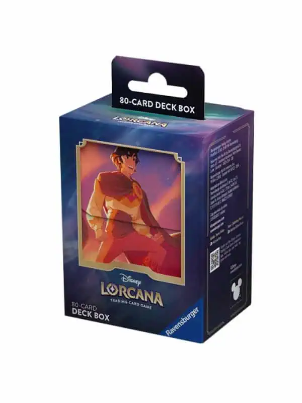 Caja para guardar mazo Aladdin Disney Lorcana