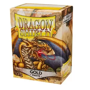 Dragon Shield - Fundas Standard Matte Gold