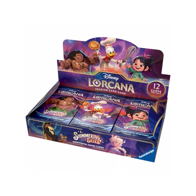 Caja de sobres en inglés de Disney Lorcarna shimmering skies