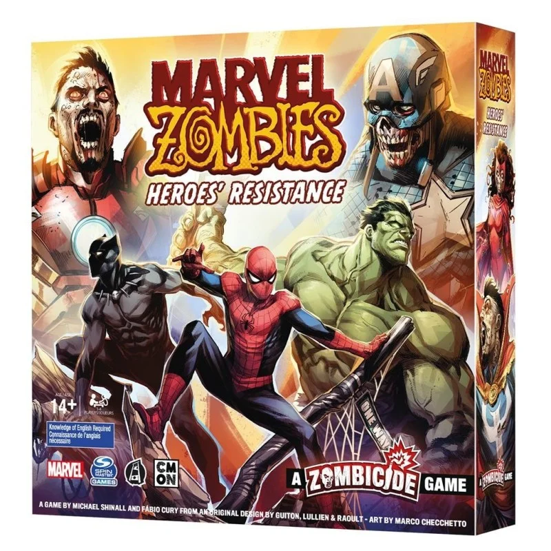 juego de mesa marvel zombies heroes de la resistencia