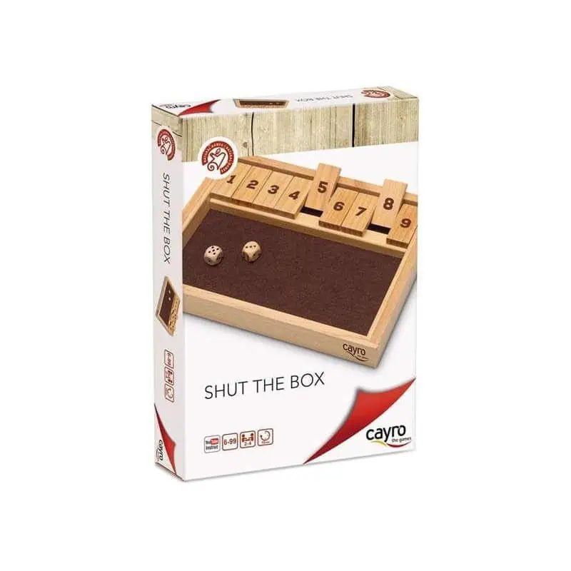 Juego de mesa Shut the box