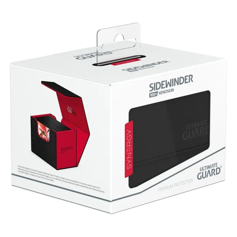 ultimate-guard-sidewinder-xenoskin-synergy-negro-rojo (4) Ultimate Guard Sidewinder 100+ XenoSkin SYNERGY Negro/Rojo